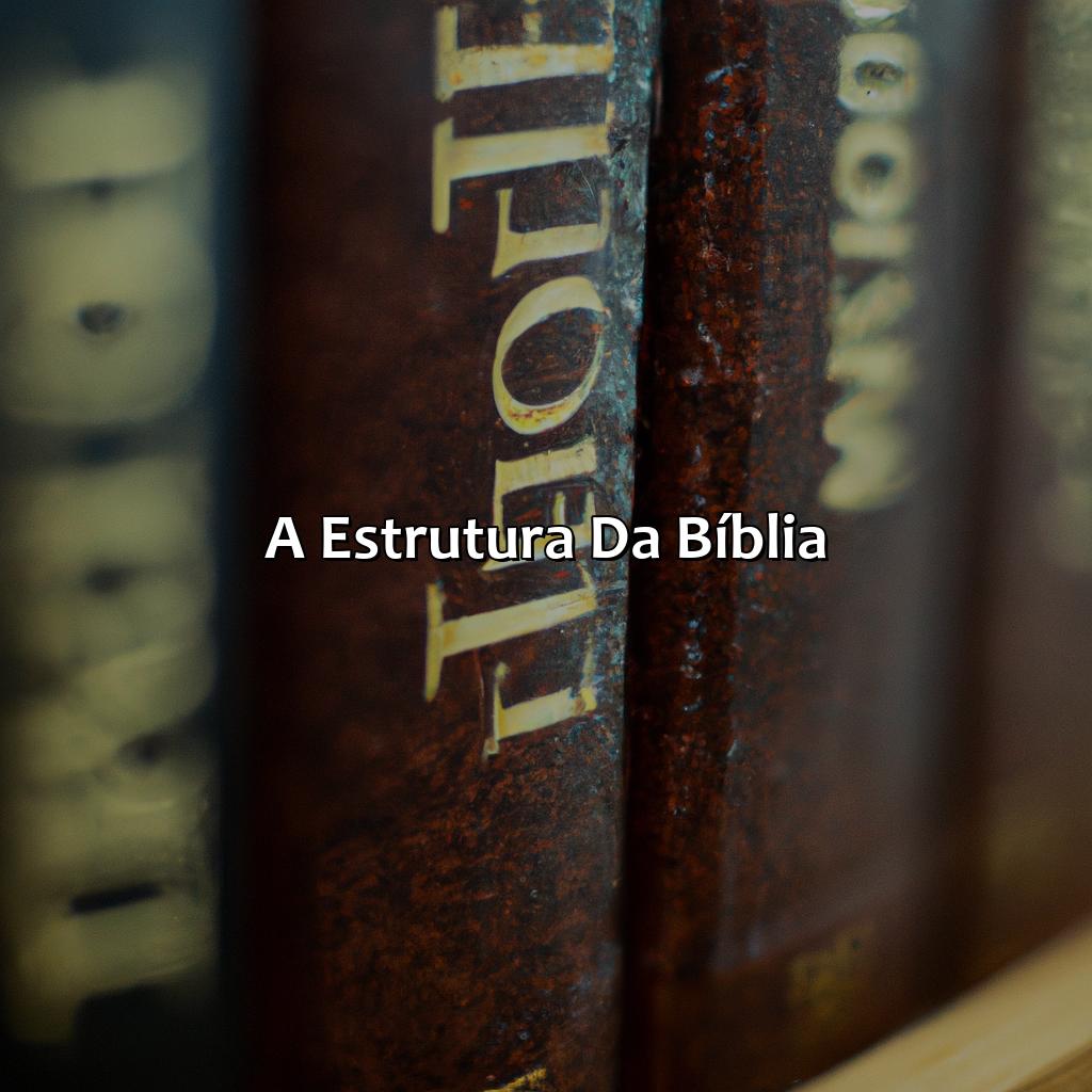 A estrutura da Bíblia-a bíblia tem quantos livros, 