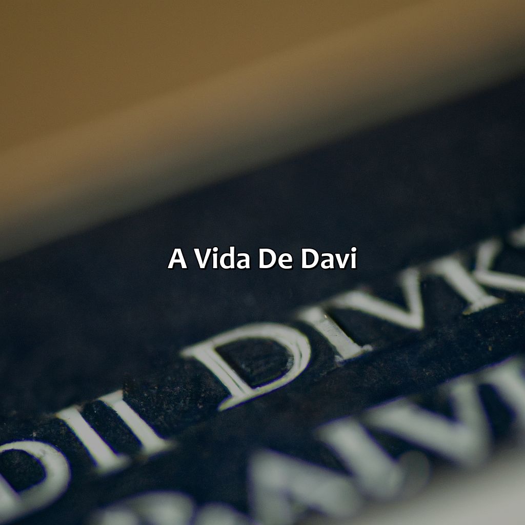 A Vida de Davi-a história de davi bíblia, 