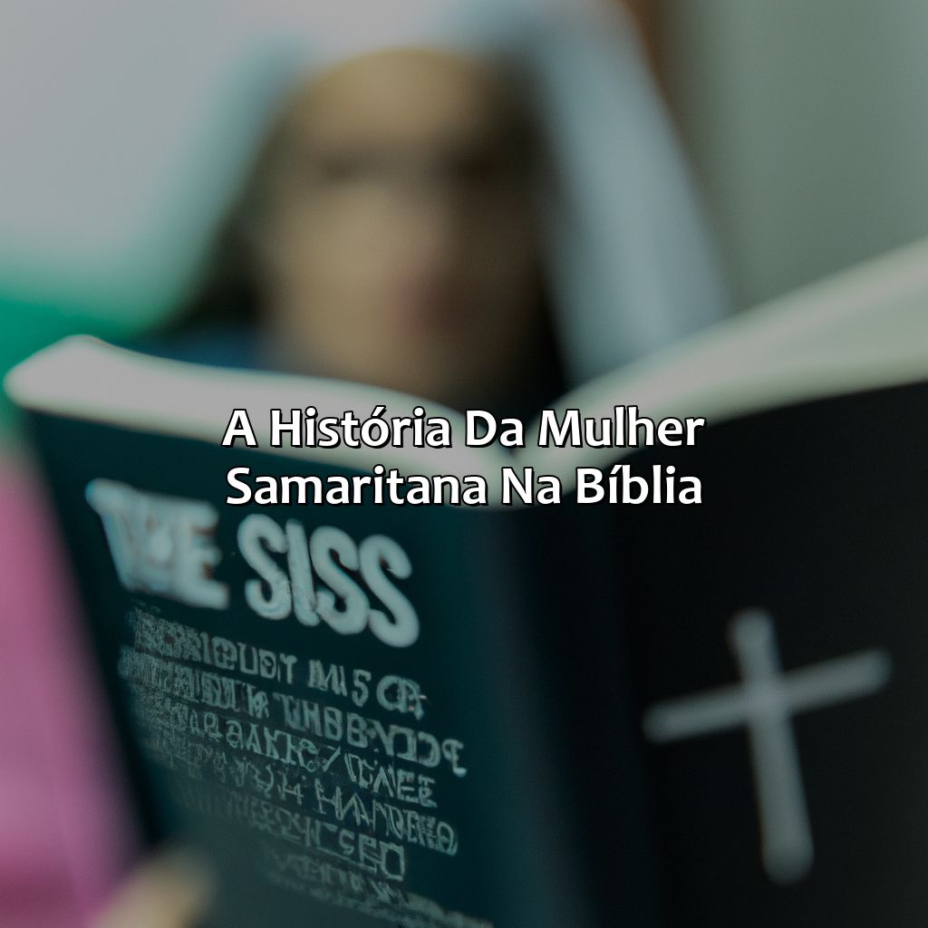 A História da Mulher Samaritana na Bíblia-a samaritana bíblia, 