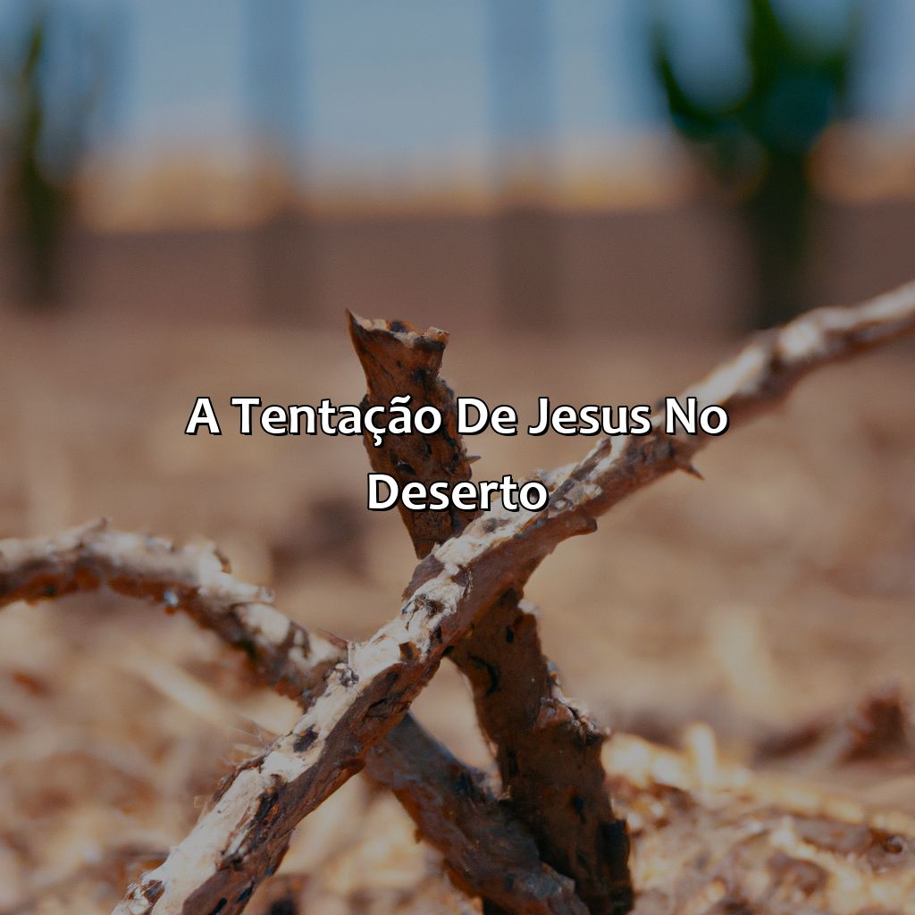 A Tentação de Jesus no Deserto-a tentação de jesus no deserto, 