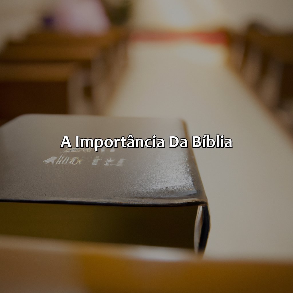 A Importância da Bíblia-a última palavra vem do senhor bíblia, 