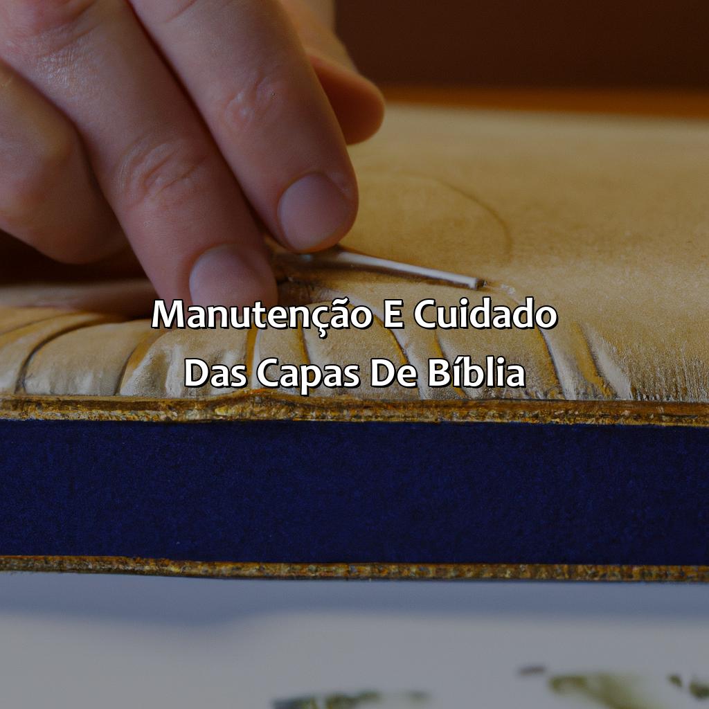 Manutenção e cuidado das capas de bíblia-como fazer capa de bíblia, 