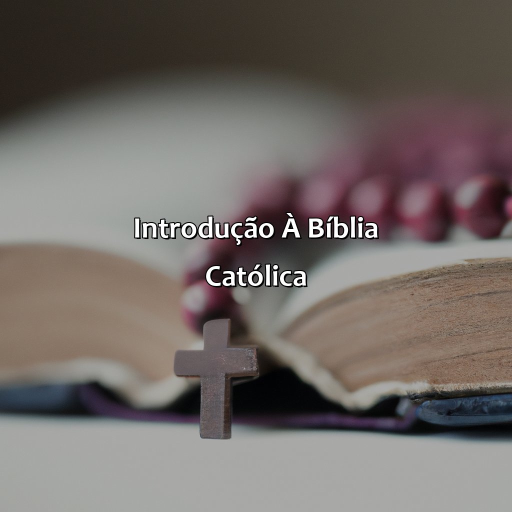 Introdução à Bíblia Católica-como ler a bíblia católica, 