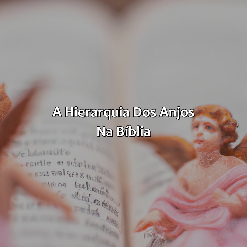 A Hierarquia dos Anjos na Bíblia-como são os anjos segundo a bíblia, 