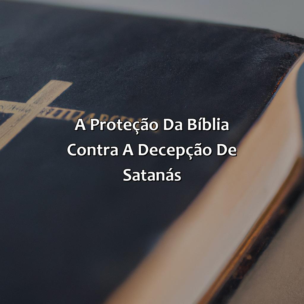 A proteção da Bíblia contra a decepção de Satanás-o diabo veio para matar roubar e destruir bíblia, 