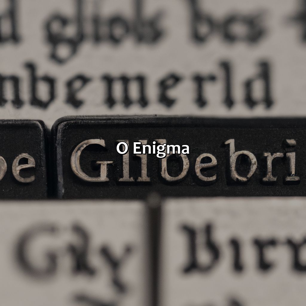 O Enigma-o enigma da bíblia de gutenberg, 