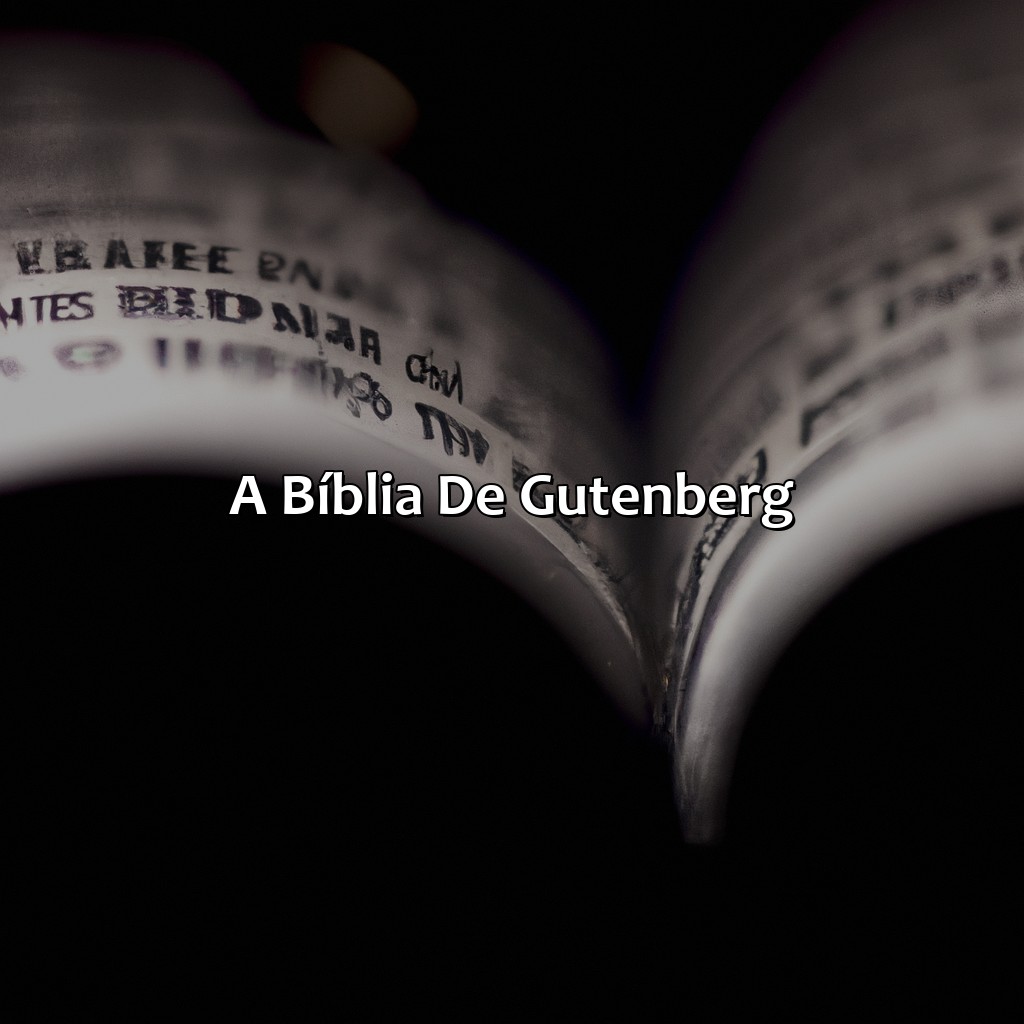 A Bíblia de Gutenberg-o enigma da bíblia de gutenberg, 