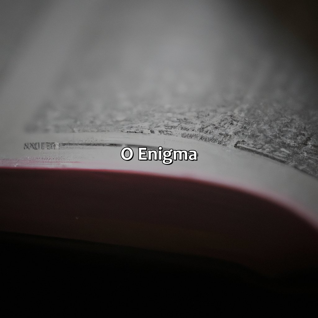 O Enigma-o enigma da bíblia de gutenberg, 