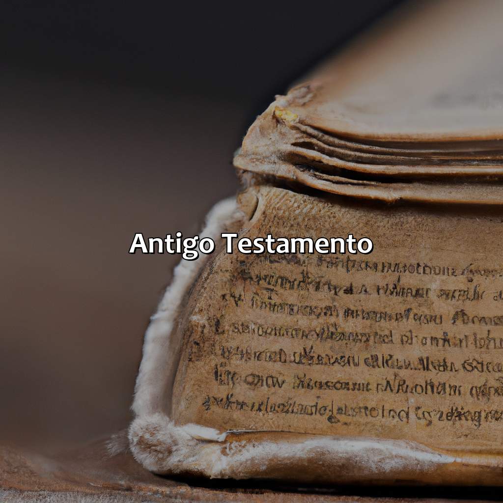 Antigo Testamento-o livro da bíblia, 