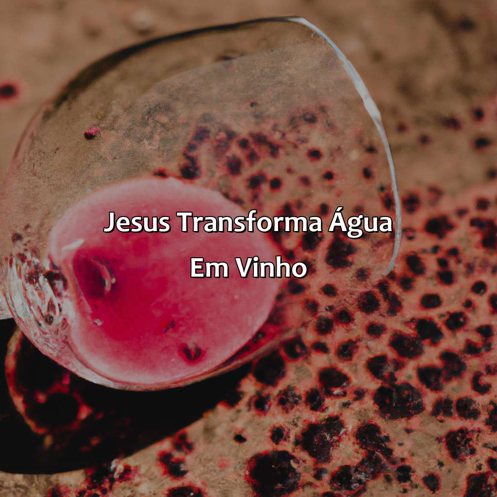 Jesus Transforma Água em Vinho-o primeiro milagre de jesus na bíblia, 