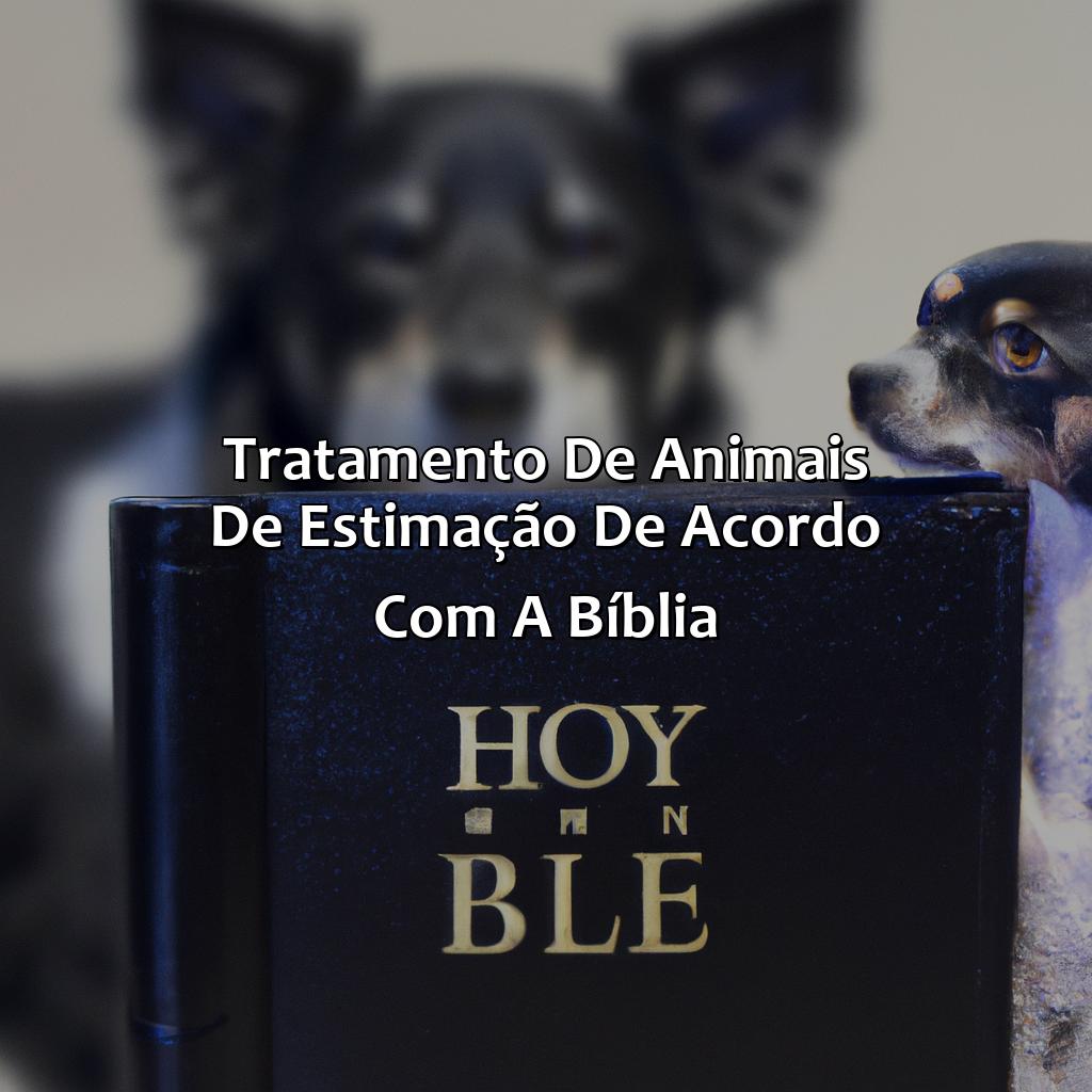 Tratamento de animais de estimação de acordo com a Bíblia-o que a bíblia diz sobre animais de estimação, 