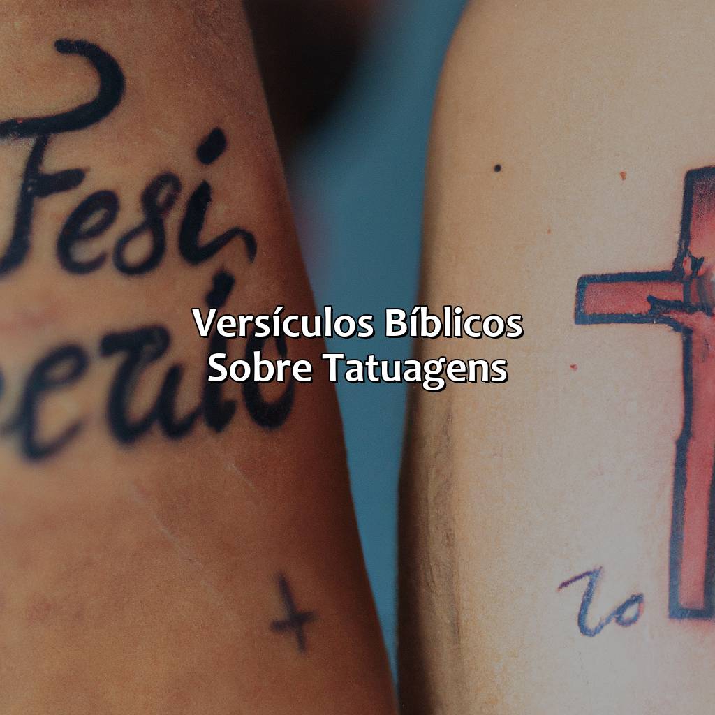 Versículos Bíblicos sobre tatuagens-o que a bíblia diz sobre tatuagem, 