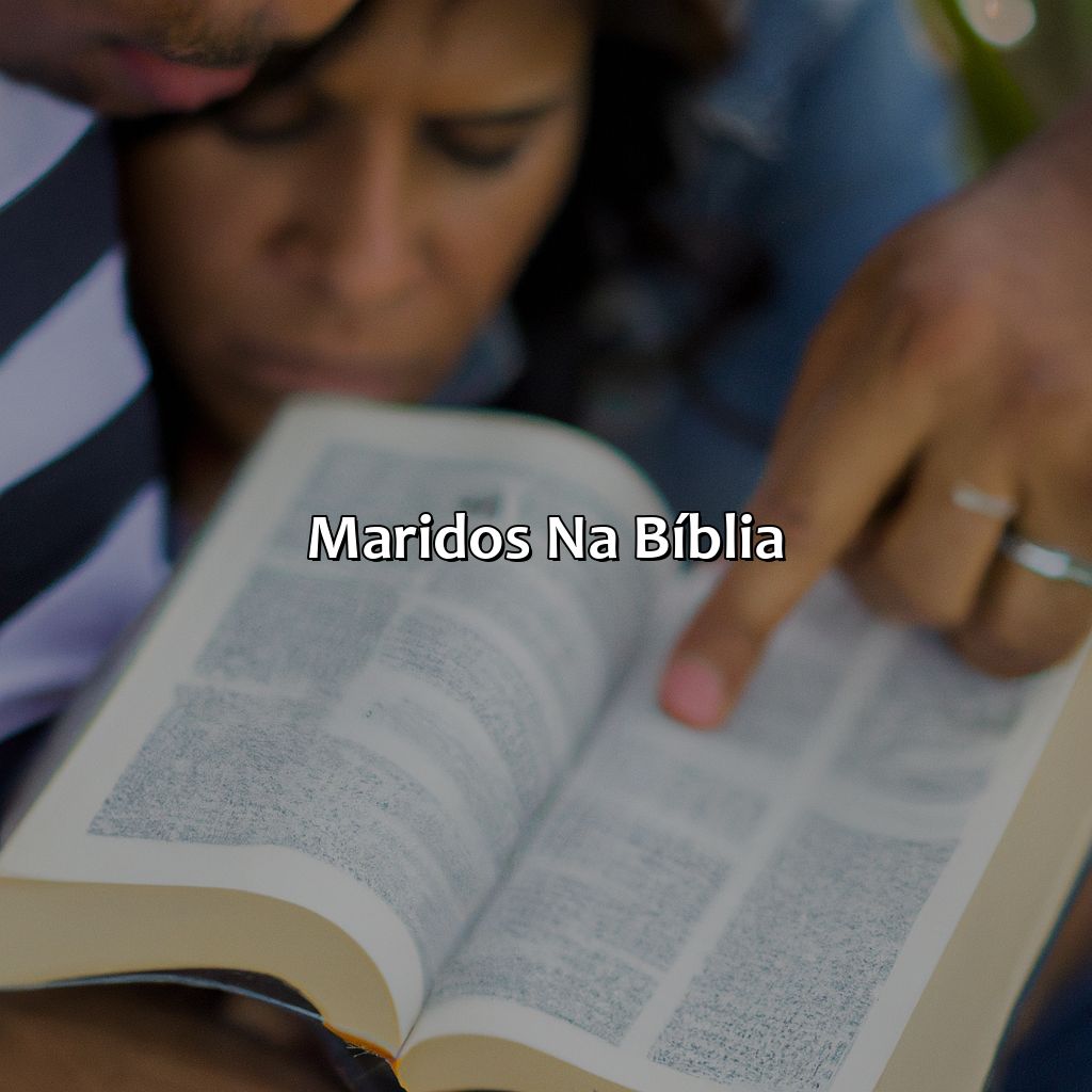 Maridos na Bíblia-o que a bíblia fala sobre as esposas, 