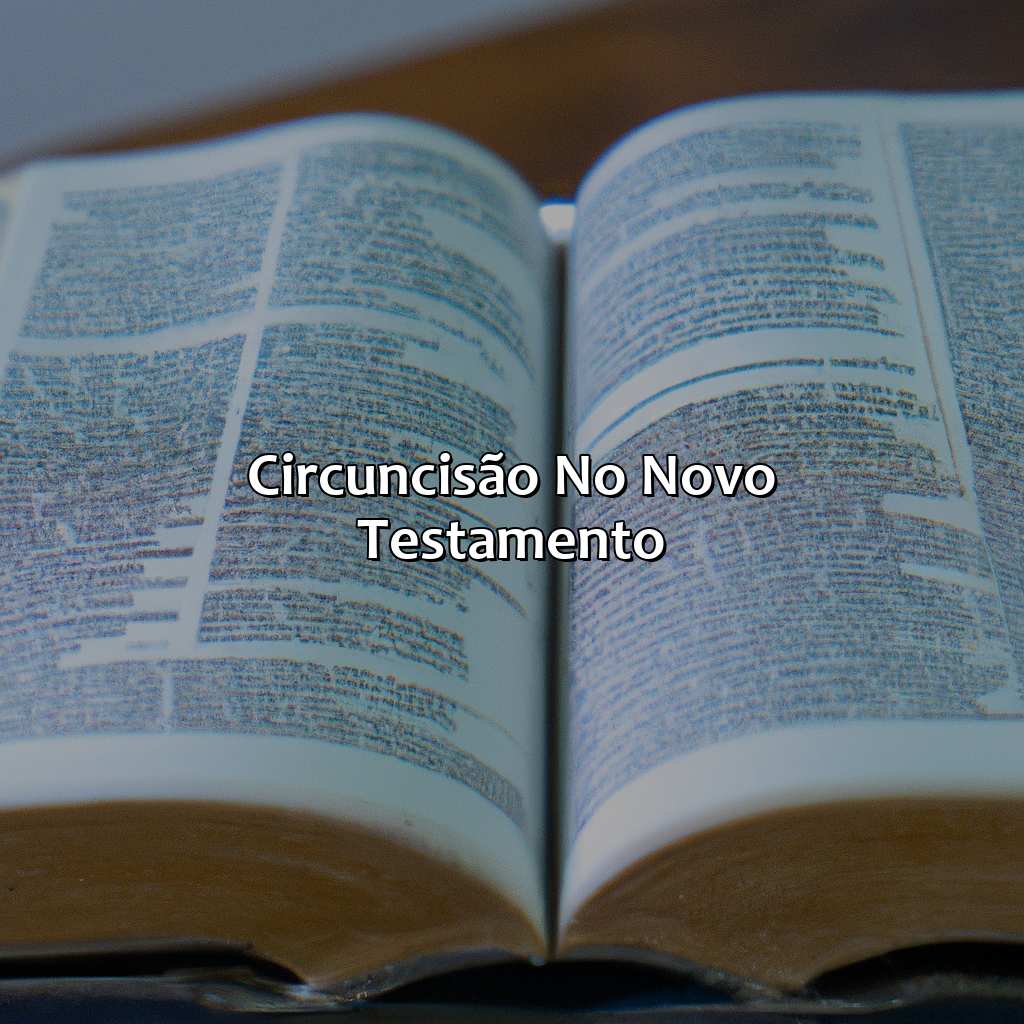 Circuncisão no Novo Testamento-o que circuncisão na bíblia, 