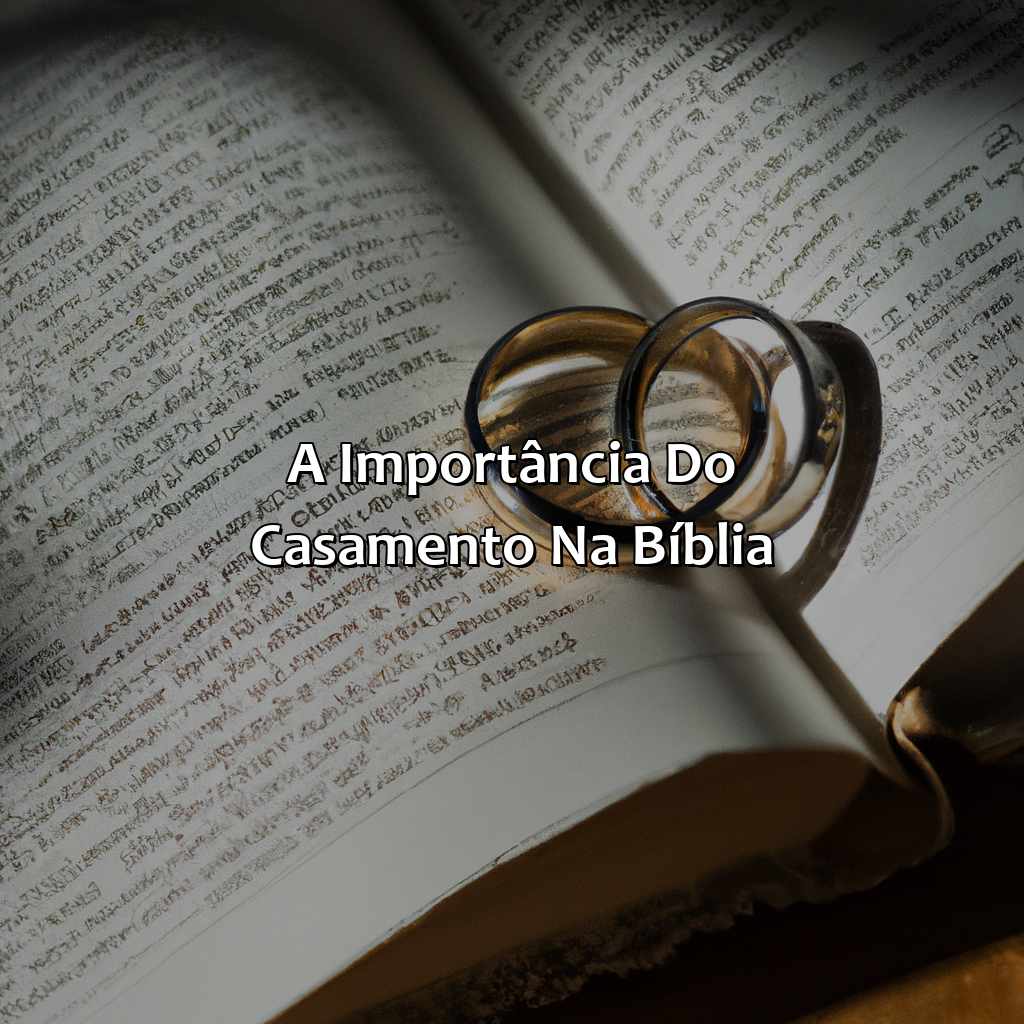 A importância do casamento na Bíblia-o que deus uniu não separe o homem bíblia online, 