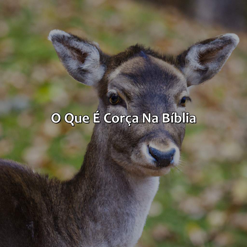 Corça na Bíblia - Versículos sobre Corça e significados