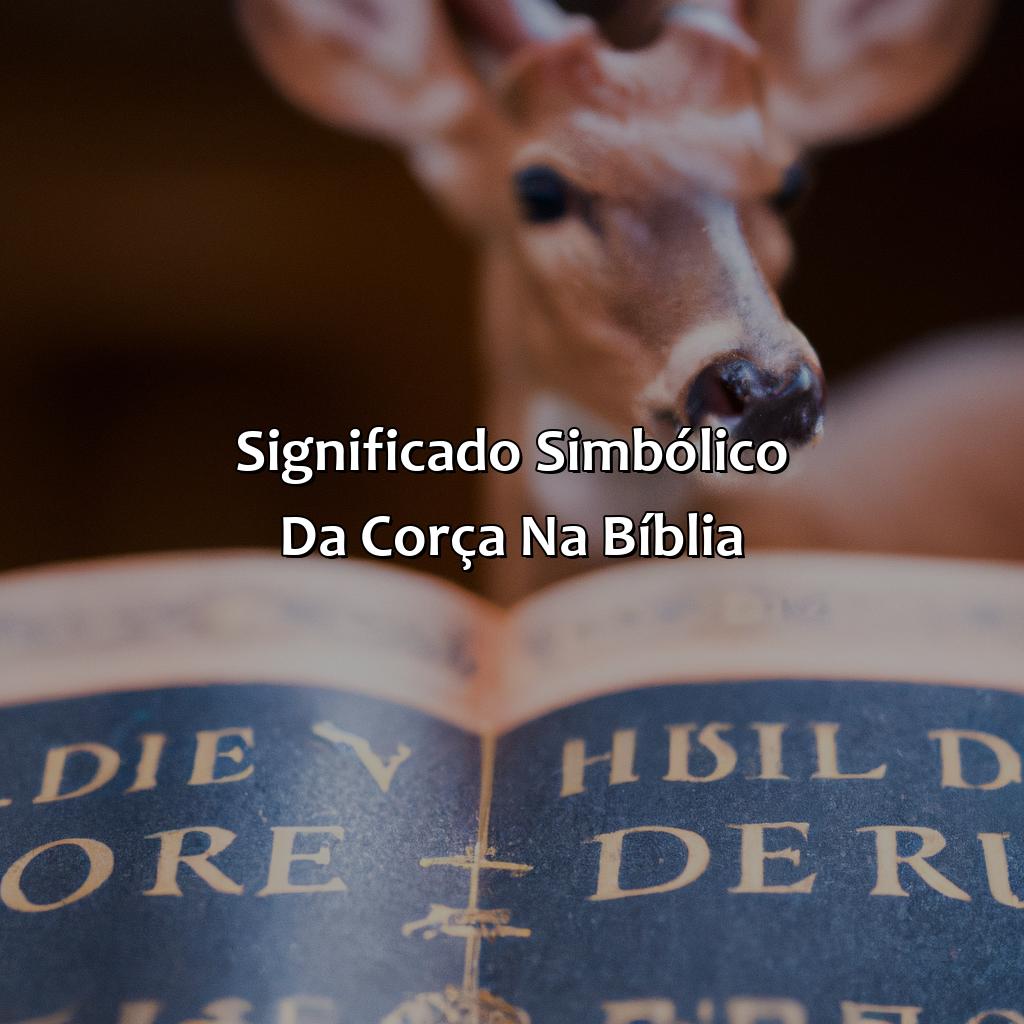 Saiba o que significa Corça na Bíblia. Versículos e Estudo