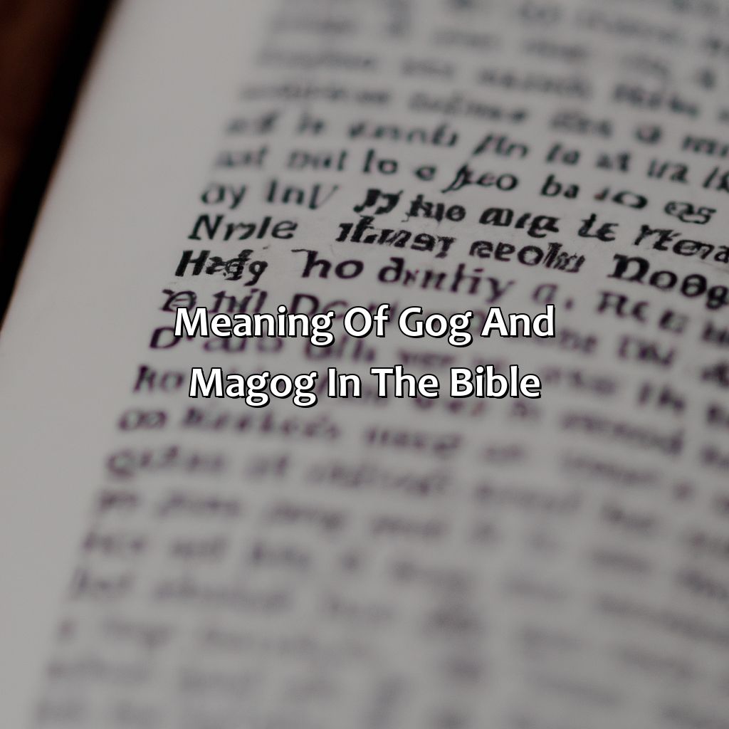 meaning of Gog and Magog in the Bible-o que é gogue e magogue na bíblia, 