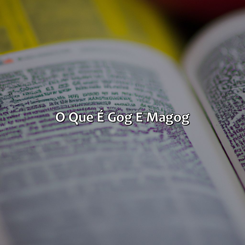 O que é Gog e Magog?-o que é gogue e magogue na bíblia, 