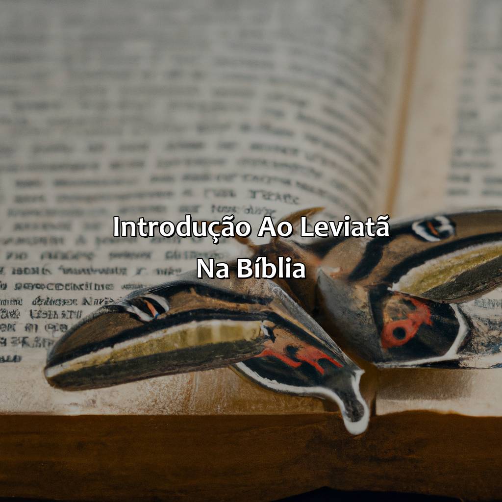 Introdução ao Leviatã na Bíblia-o que é leviatã na bíblia, 