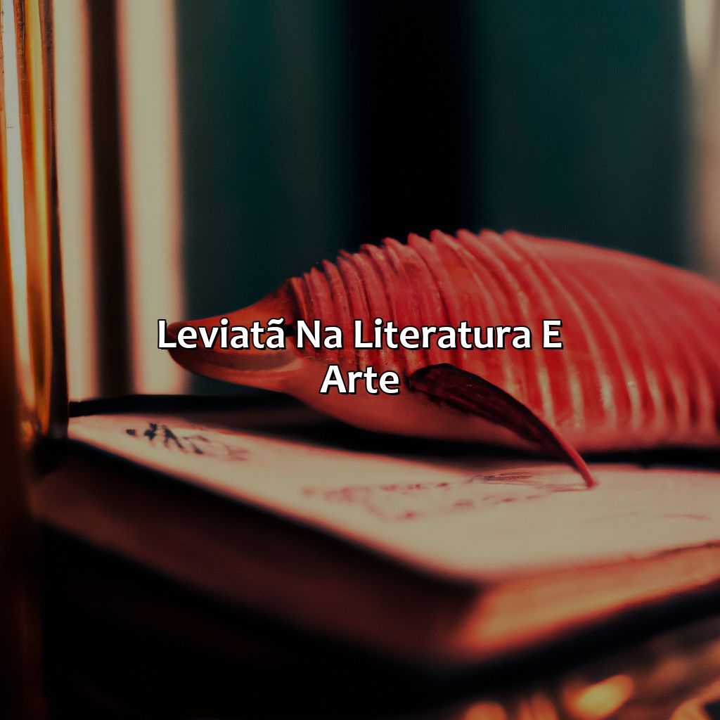 Leviatã na Literatura e Arte-o que é leviatã na bíblia, 