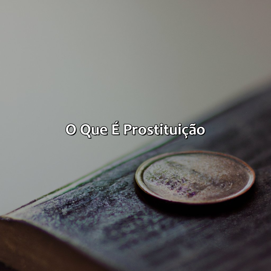 O que é prostituição?-o que é prostituição na bíblia, 
