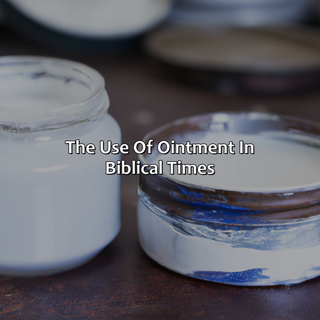 The use of Ointment in Biblical times-o que era unguento na bíblia, 