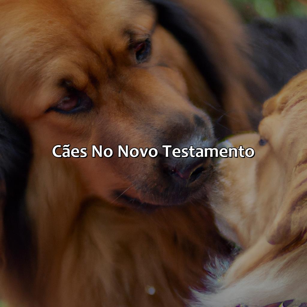 Cães no Novo Testamento-o que significa cães na bíblia, 
