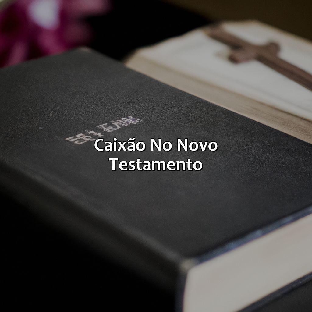Caixão no Novo Testamento-o que significa caixão na bíblia, 