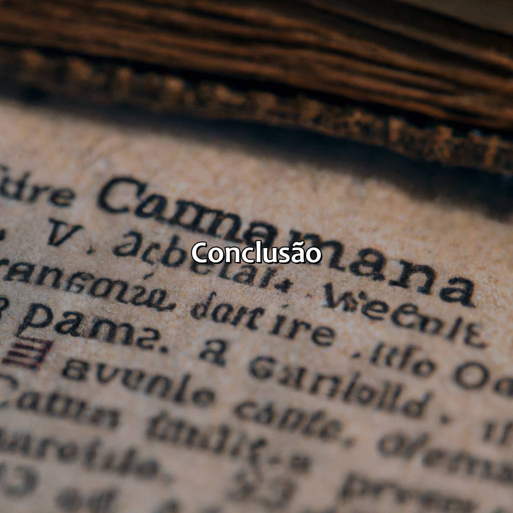 Conclusão-o que significa cananeia na bíblia, 