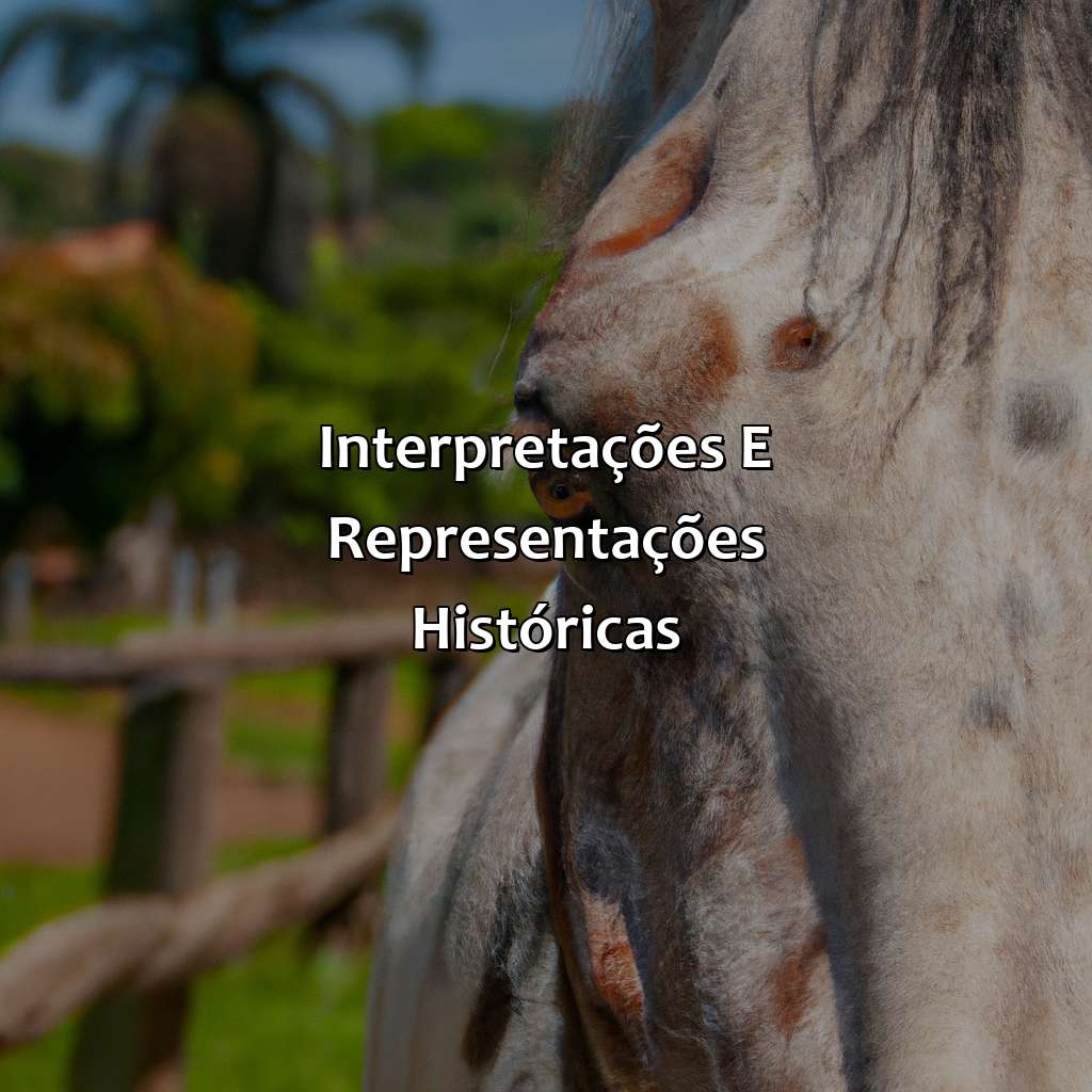 Interpretações e Representações Históricas-o que significa cavalo branco na bíblia, 