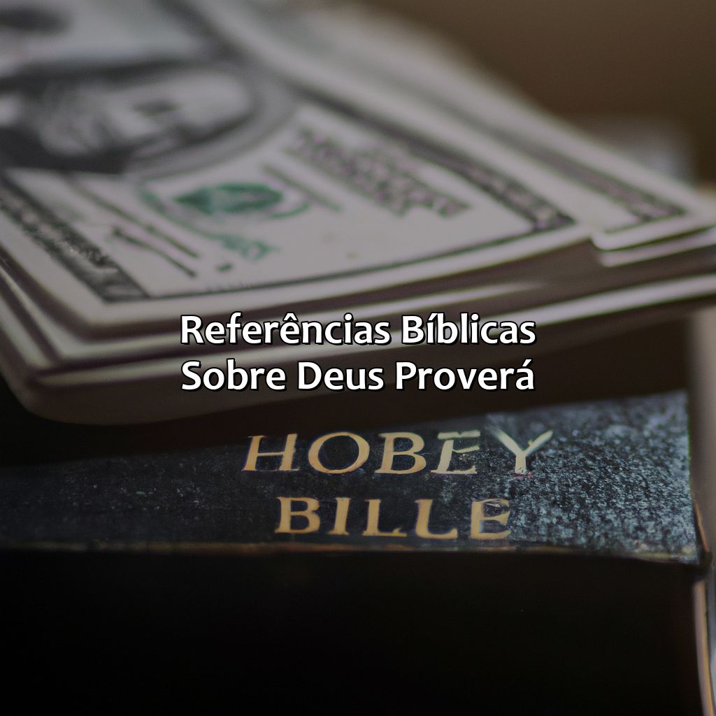 Referências Bíblicas sobre Deus Proverá-o que significa deus proverá na bíblia, 