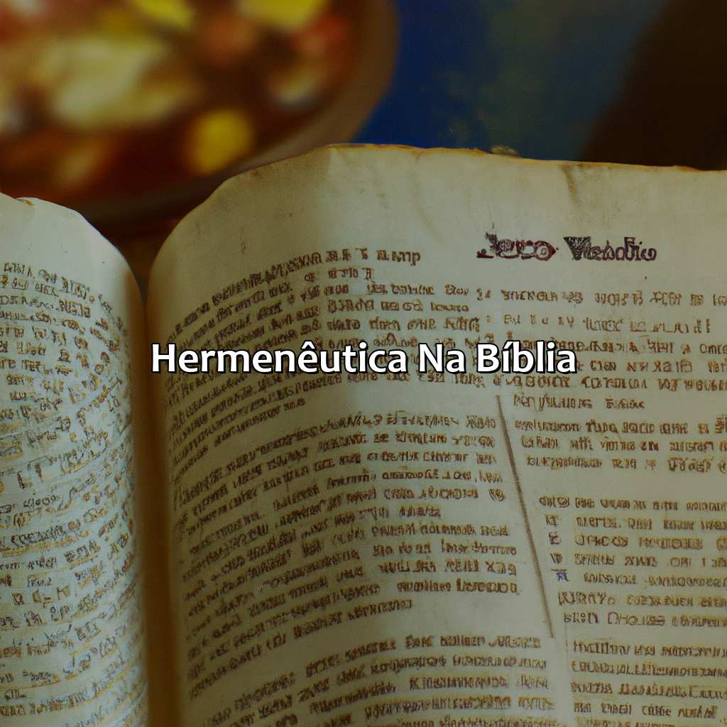 Hermenêutica na Bíblia-o que significa hermenêutica na bíblia, 