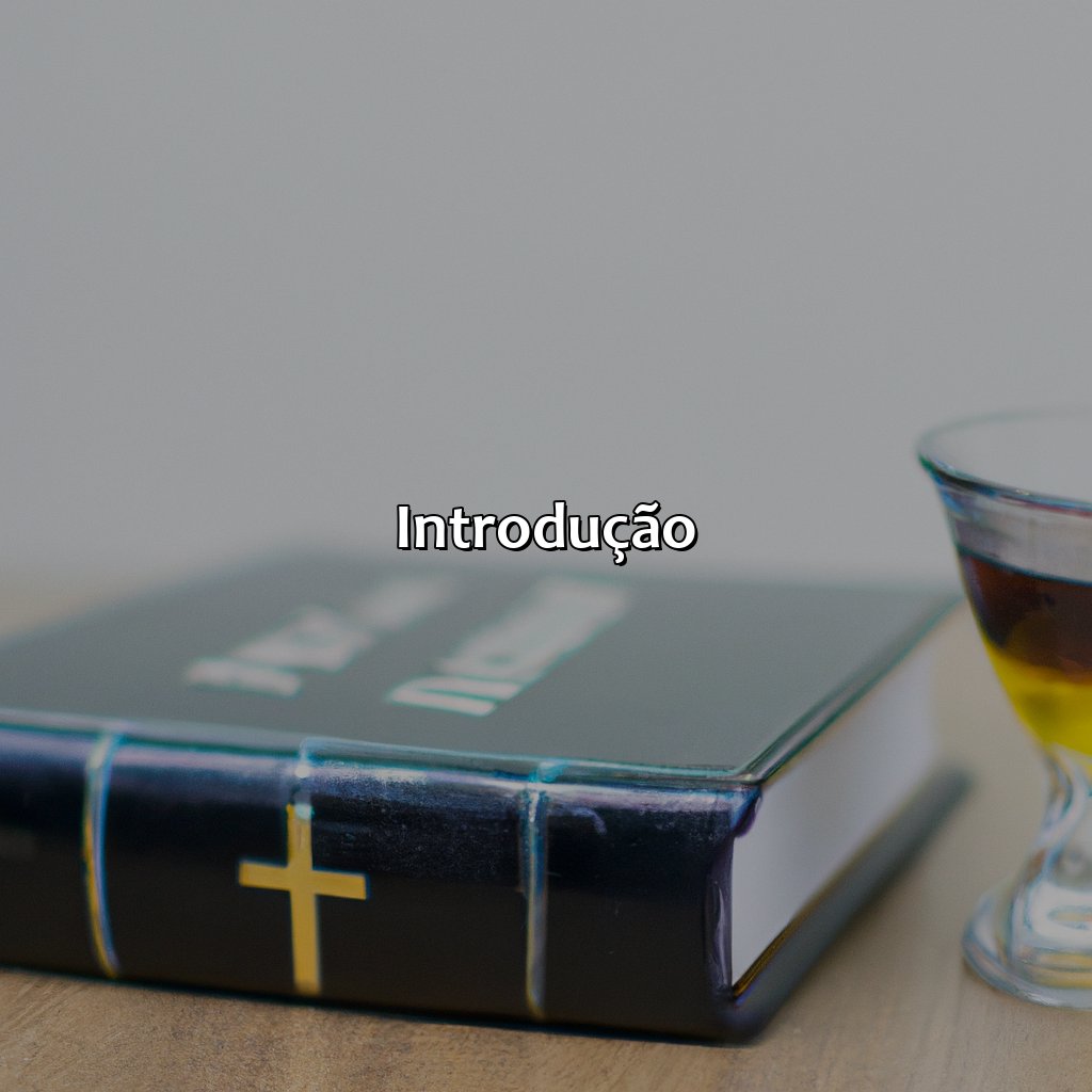 Introdução-onde diz na bíblia que não pode beber, 
