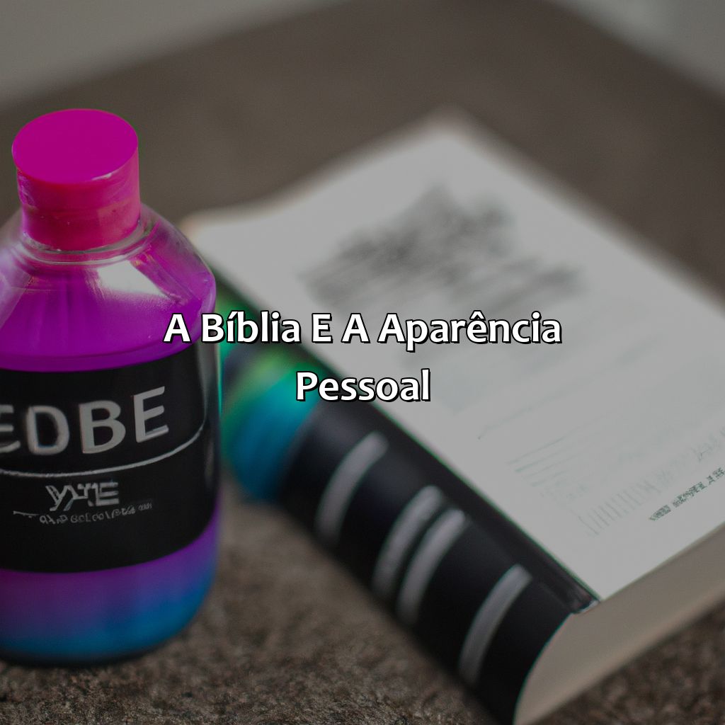 A Bíblia e a Aparência Pessoal-onde está escrito na bíblia que não pode pintar cabelo, 