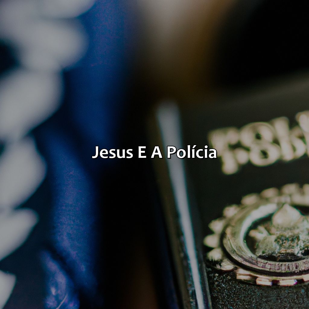 Jesus e a polícia-o