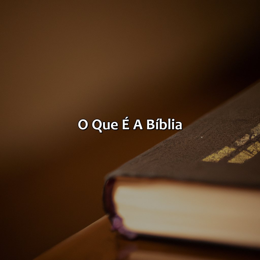 O que é a Bíblia?-qual livro da bíblia, 
