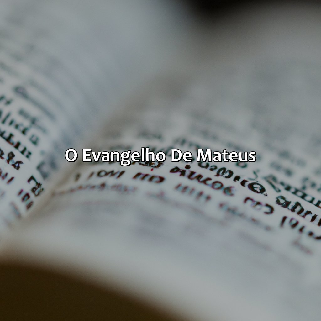 O Evangelho de Mateus-qual livro da bíblia fala sobre o nascimento de jesus, 