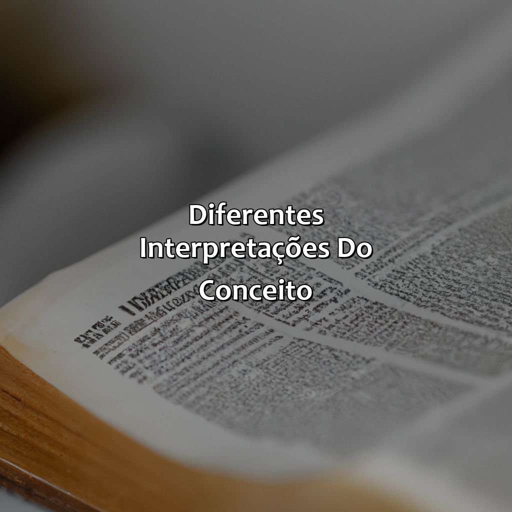 Diferentes interpretações do conceito-qual o maior versículo da bíblia, 