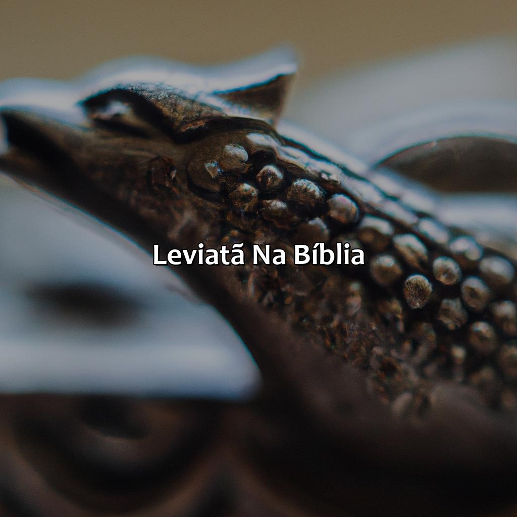 Leviatã na Bíblia-quem é leviatã segundo a bíblia, 