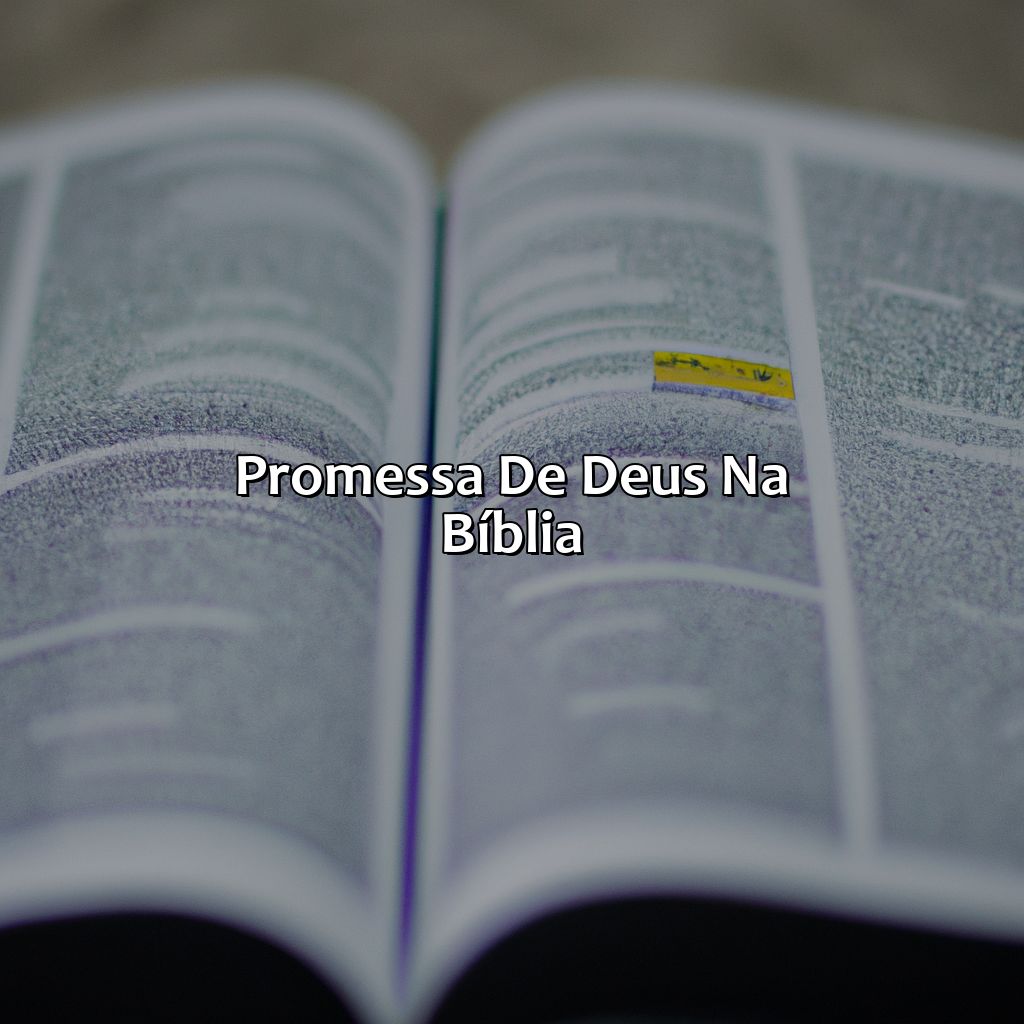 Promessa de Deus na Bíblia-quem é o filho da promessa na bíblia, 