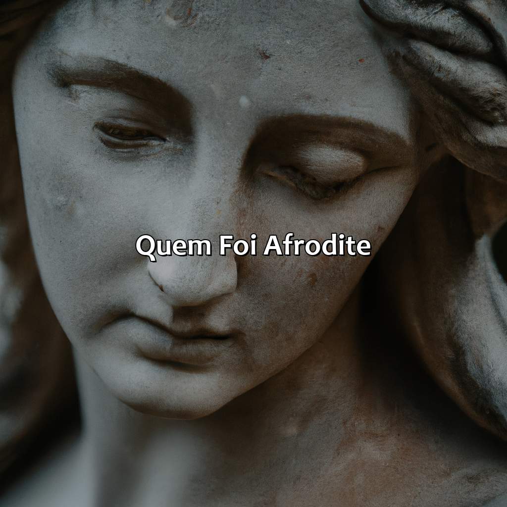 Quem foi Afrodite?-quem foi afrodite na bíblia, 