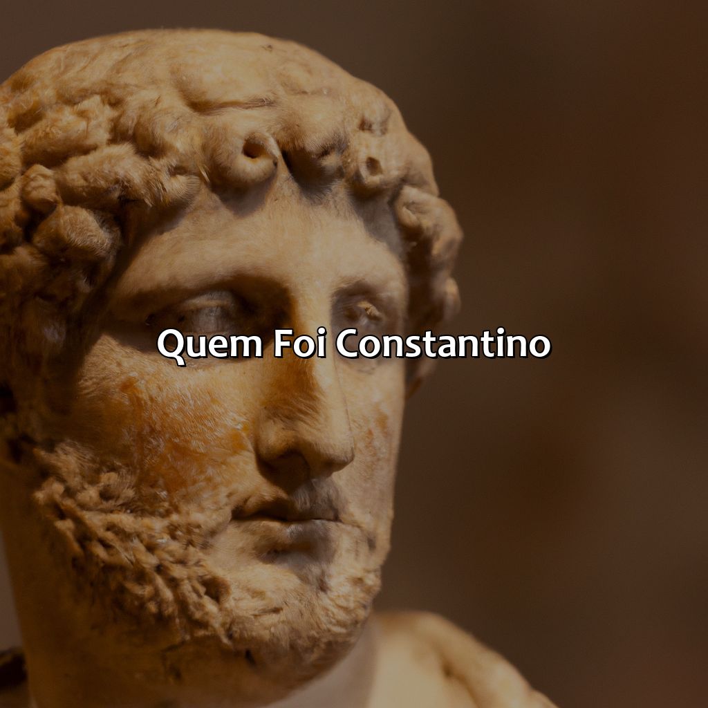 Quem foi Constantino?-quem foi constantino na bíblia, 