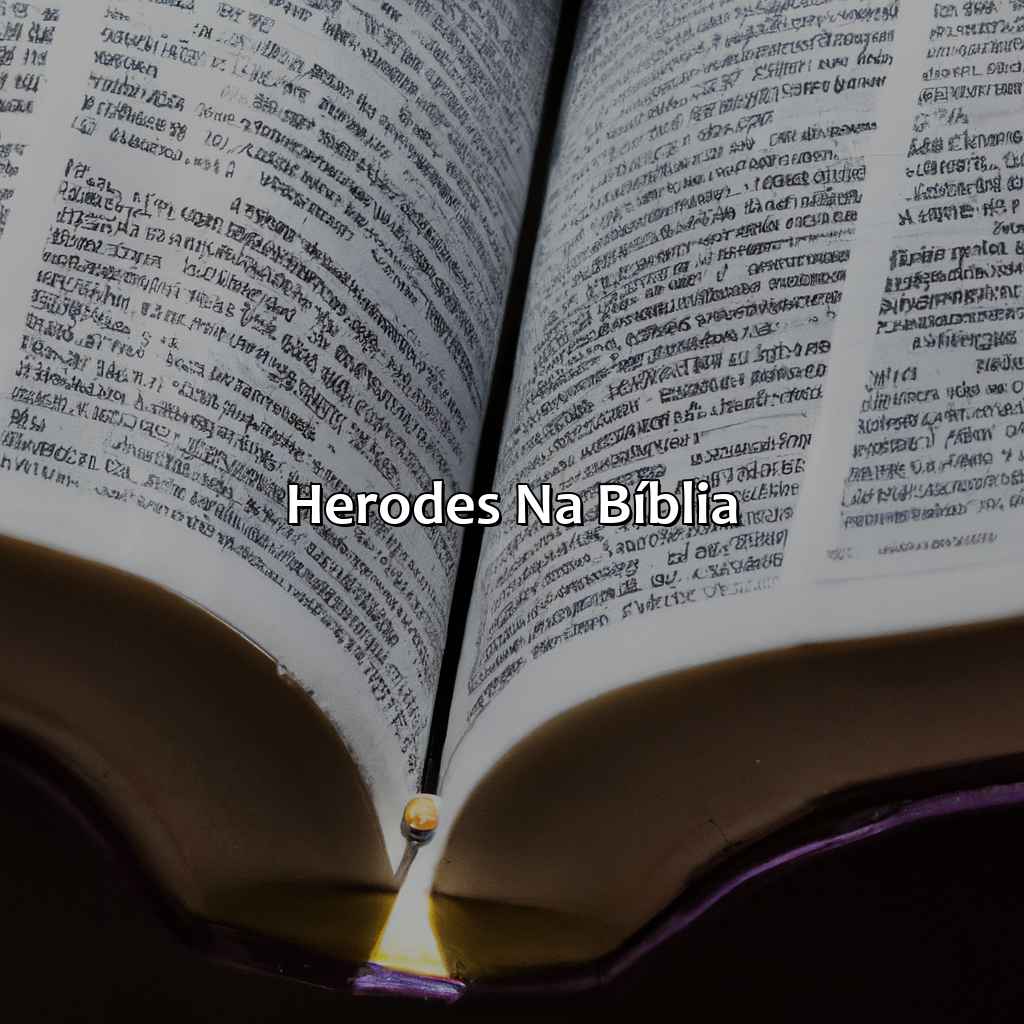 Herodes na Bíblia-quem foi herodes na bíblia, 