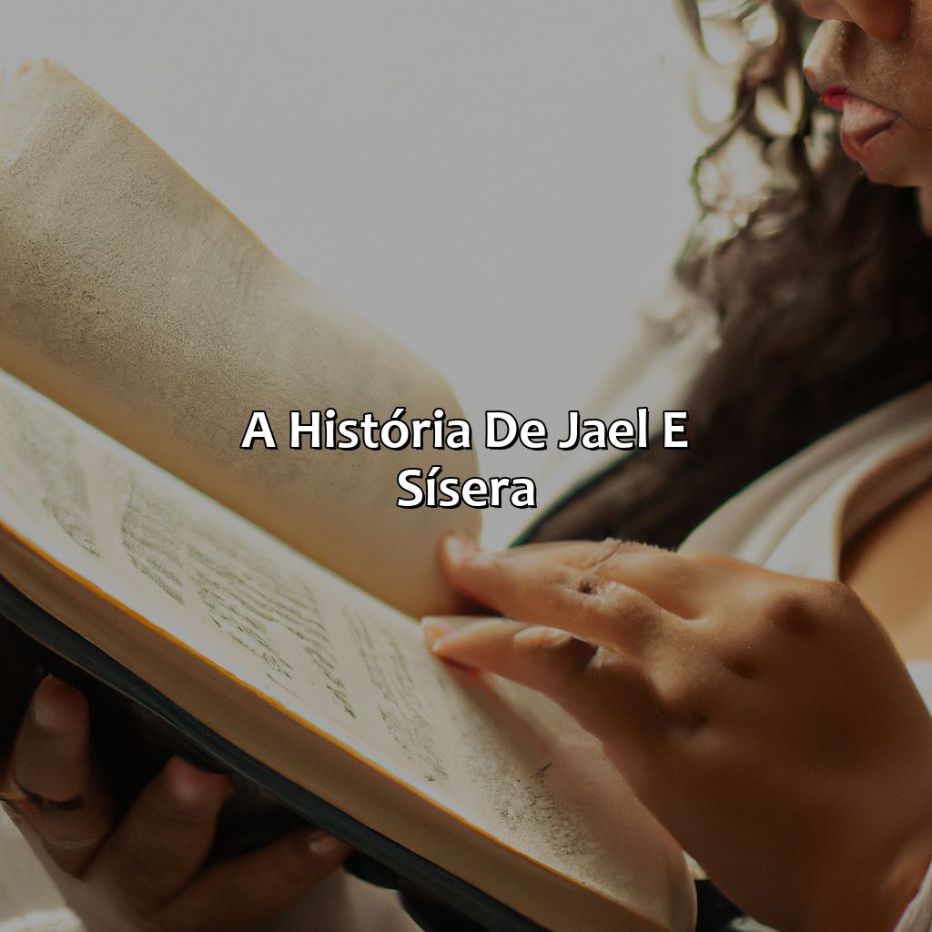 A história de Jael e Sísera-quem foi jael na bíblia, 
