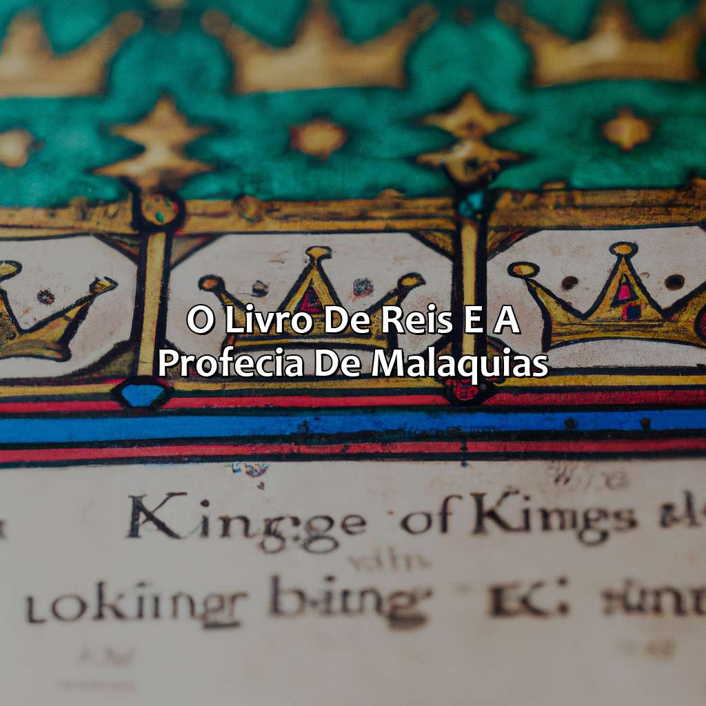 O Livro de Reis e a Profecia de Malaquias.-quem foi malquias no livro de reis na bíblia, 