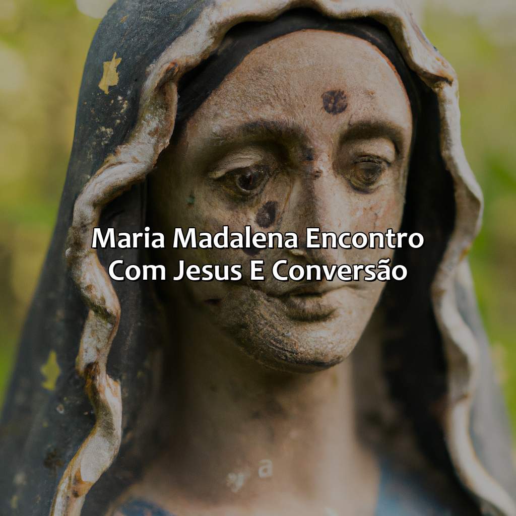 Maria Madalena: Encontro com Jesus e Conversão-quem foi maria madalena na bíblia, 